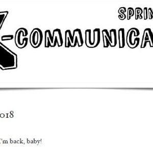The Jerx  X-Communication Spring Issue 2018 by Andy Jerx