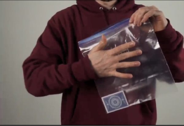 The Vanishing Card in Bag illusion By Calen Morelli