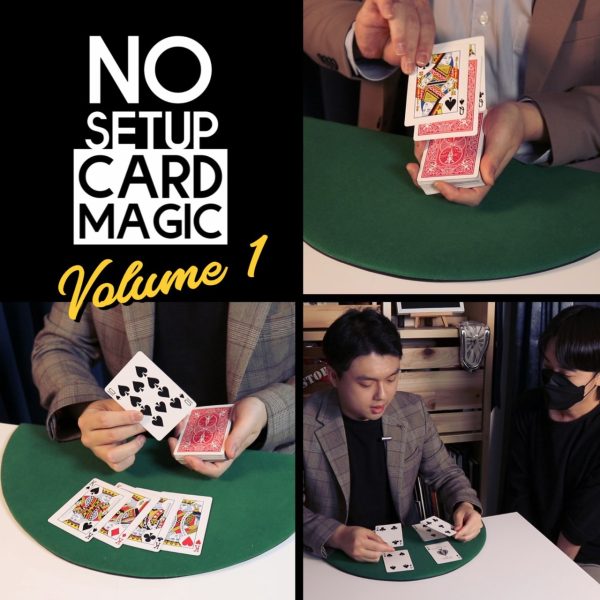 No Setup Card Magic Vol 1 by Kimoon Do