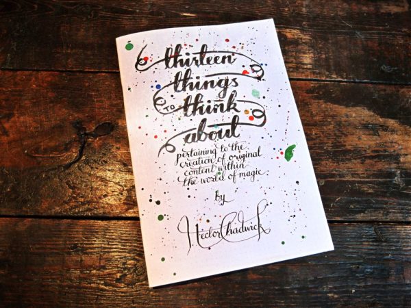 Hector Chadwick - Thirteen Things To Think About
