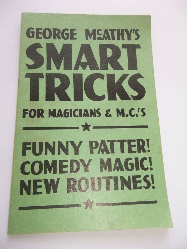 George Mcathys Smart Tricks For Magicians and M.C.'s