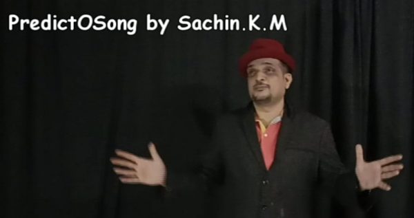 2023 Sachin.K.M - PredictOSong Mentalism