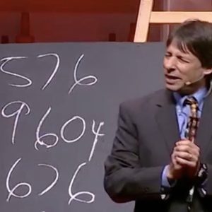 The Human Calculator by Arthur Benjamin (Video + PDF)