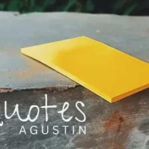 Agustin – Quotes