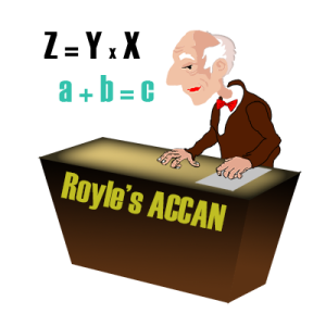 Jonathan Royle - Royle's ACAAN - three way Berglas effect style