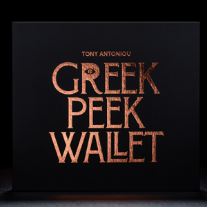 Greek Peek Wallet by Tony Antoniou (New 2024)