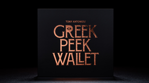 Greek Peek Wallet by Tony Antoniou (New 2024)