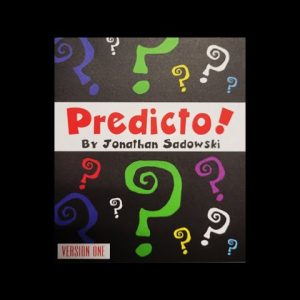 Predicto (Superhero) by Jonathan Sadowski (New 2024)