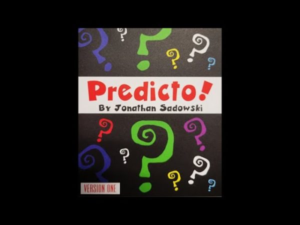 Predicto (Superhero) by Jonathan Sadowski (New 2024)