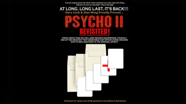 Larry Becker's Psycho II 2.0 by Steve Cook and Alan Wong (New 2024)