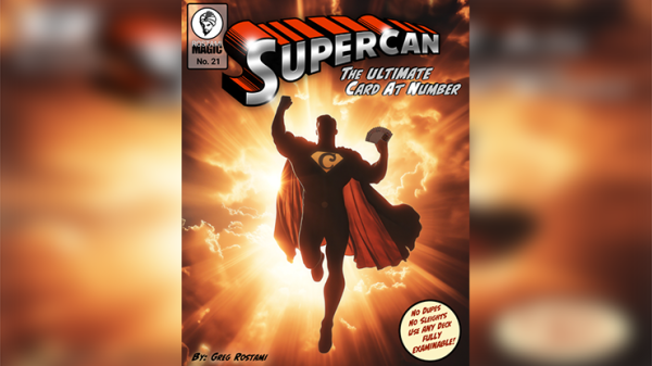 SUPERCAN by Greg Rostami (New 2024)