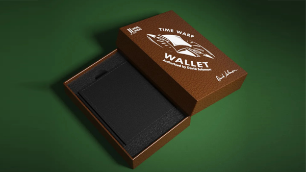 The Time Warp Wallet by Iarvel Magic & David Solomon (New 2024)