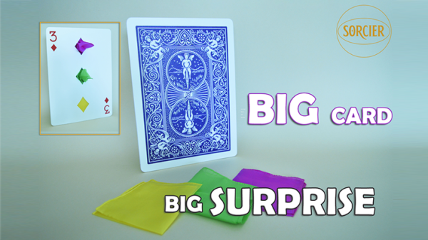 BIG CARD - BIG SUPRISE by Sorcier (New 2025)