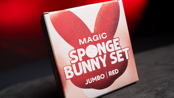 Magic Sponge Bunny Rabbit Set (Red) by Murphy's Magic (New 2025)