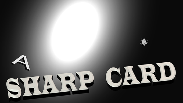 Sharp Card by Alain Vachon (New 2025)