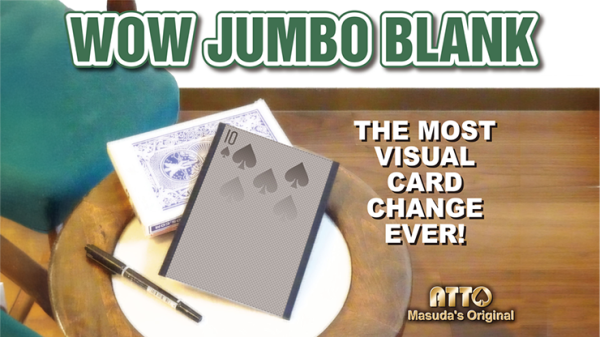 WOW JUMBO BLANK by Katsuya Masuda (New 2025)