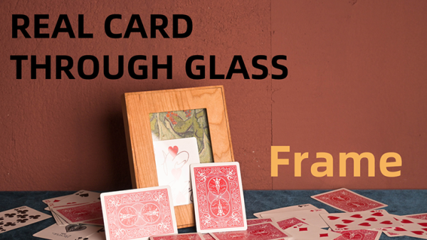 Real Card Through Glass (Frame) by Yang Lei (New 2025)