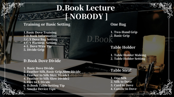 C. Y - D.Book Lecture