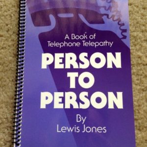 Lewis Jones - Person to Person