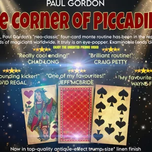 The Corner of Piccadilly (Limited Edition Trump Size Antique) by Paul Gordon (New 2025)
