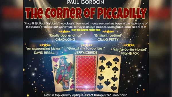The Corner of Piccadilly (Limited Edition Trump Size Antique) by Paul Gordon (New 2025)