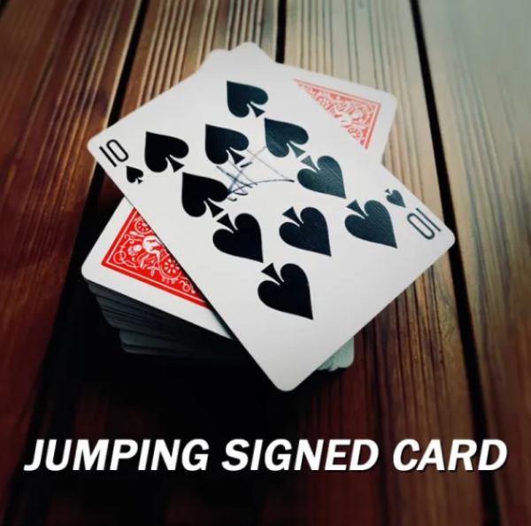 Jumping Signed Card Tutorial