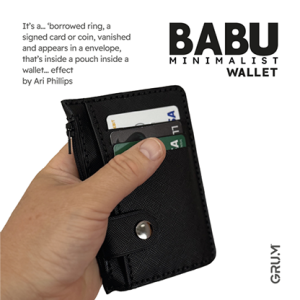 BABU Wallet Minimal by GRUM (New 2025)