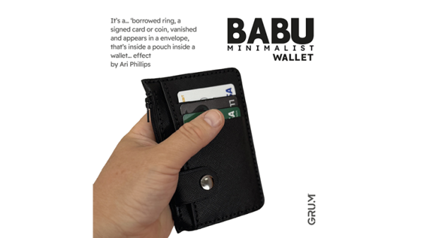 BABU Wallet Minimal by GRUM (New 2025)