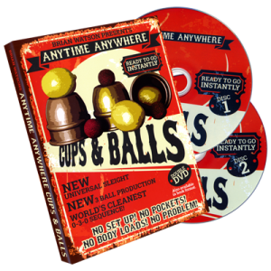 Brian Watson - Cups and Balls Anytime Anywhere [mp4+pdf]
