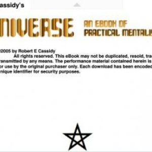 Bob Cassidy - Universe An ebook of Practical Mentalism