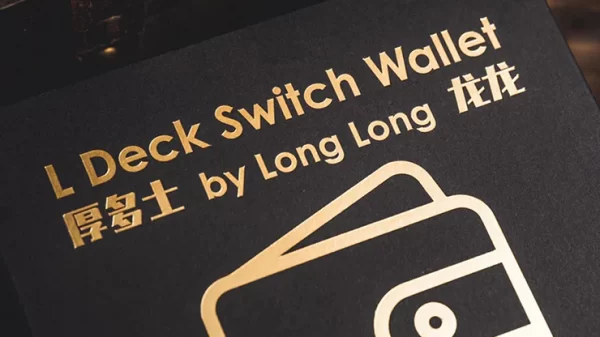 L Deck Switch Wallet by Long Long & Bacon Magic (New 2025)