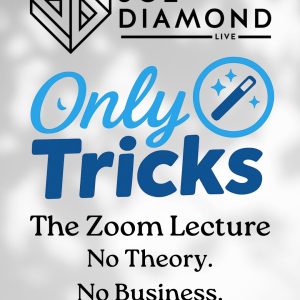  Joe Diamond - OnlyTricks - The Zoom Lecture Replay (New 2025)