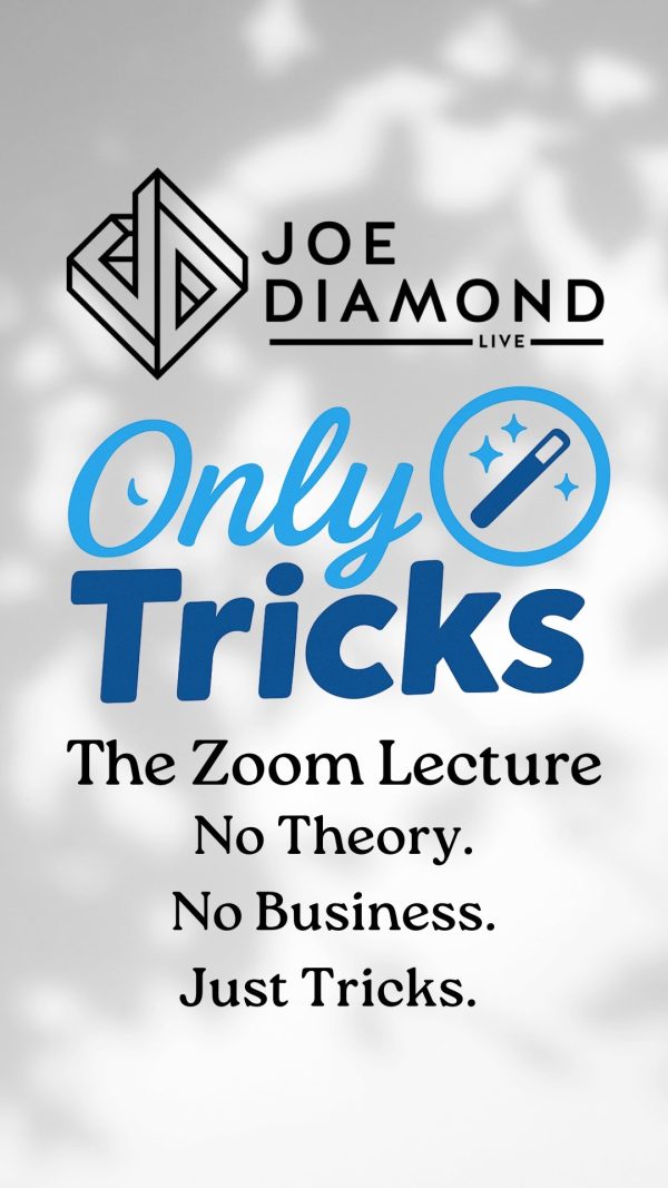  Joe Diamond - OnlyTricks - The Zoom Lecture Replay (New 2025)