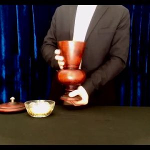 Orange and Rice Vase by Sorcier Magic
