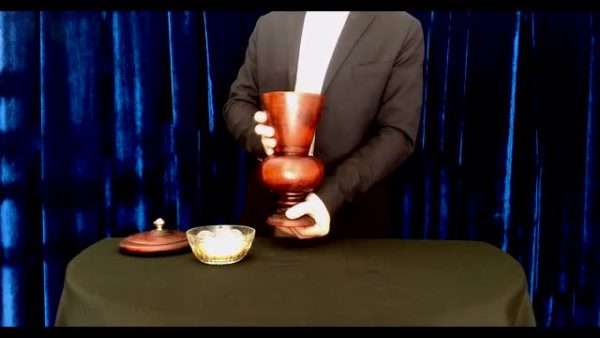 Orange and Rice Vase by Sorcier Magic