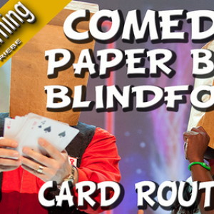 Wolfgang Riebe - Comedy Paper Bag Blindfold Routine [mp4+pdf]