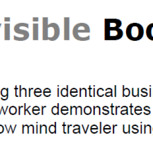 Raj Madhok - Invisible Book Test