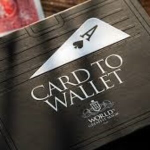 WGM CARD TO WALLET SET by Murphy's Magic (New 2025)