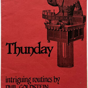 Phil Goldstein - Thunday
