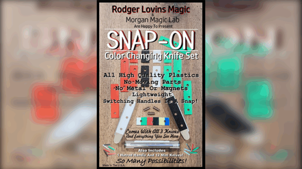 SNAP-ON Color Changing Knife Set by Rodger Lovins (New 2025)