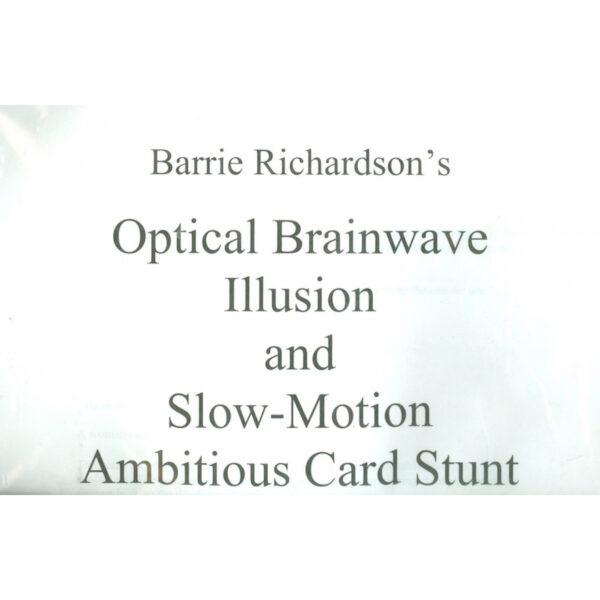 Barrie Richardson - Optical Brainwave Slow Motion