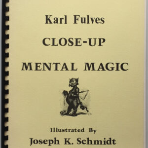 Karl Fulves - Close-Up Mental Magic