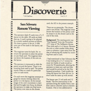 Karl Fulves - Discoverie Nº5