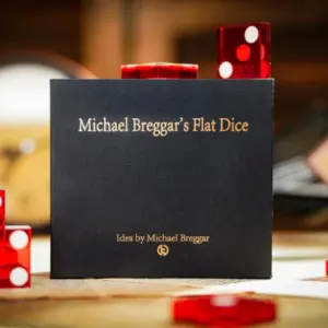Michael Breggar's Flat Dice by TCC Magic (New 2025)